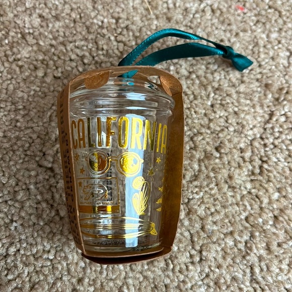 Other - Starbucks California ornament NWT